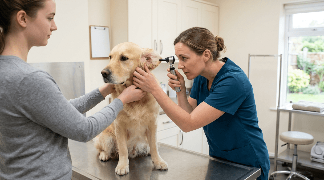 Otite du chien : soins, frais vétérinaires et remboursement par l'assurance santé