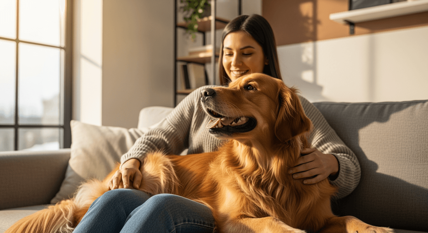 Animal de compagnie en bonne santé
