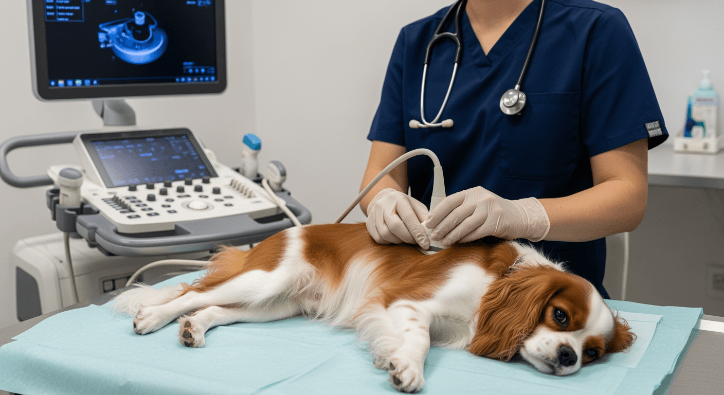 Exemple de soin vétérinaire — cavalier king charles